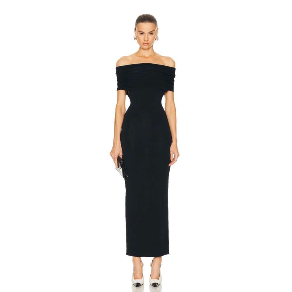 Wardrobe NYC | off the shoulder dress